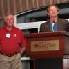 St. Louis Rams, General Manager, Les Snead, takes questions from the GCAC members.