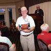 Biff Johnson with his new, Johnny Manziel, "autographed" football. 