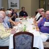 In accepting the $500, Fred graciously led the GCAC group with a rousing rendition of the Michigan fight song as a wonderful good-sport gesture to Bill.