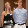 Scholarship nominees, Erin McKee and Brandon Davis.